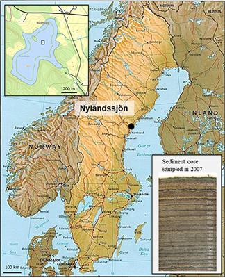 How Does Environmental Inter-annual Variability Shape Aquatic Microbial Communities? A 40-Year Annual Record of Sedimentary DNA From a Boreal Lake (Nylandssjön, Sweden)